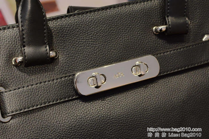 COACH蔻馳 原單正品 36514 荔枝紋牛皮 手提女包  Chz1446
